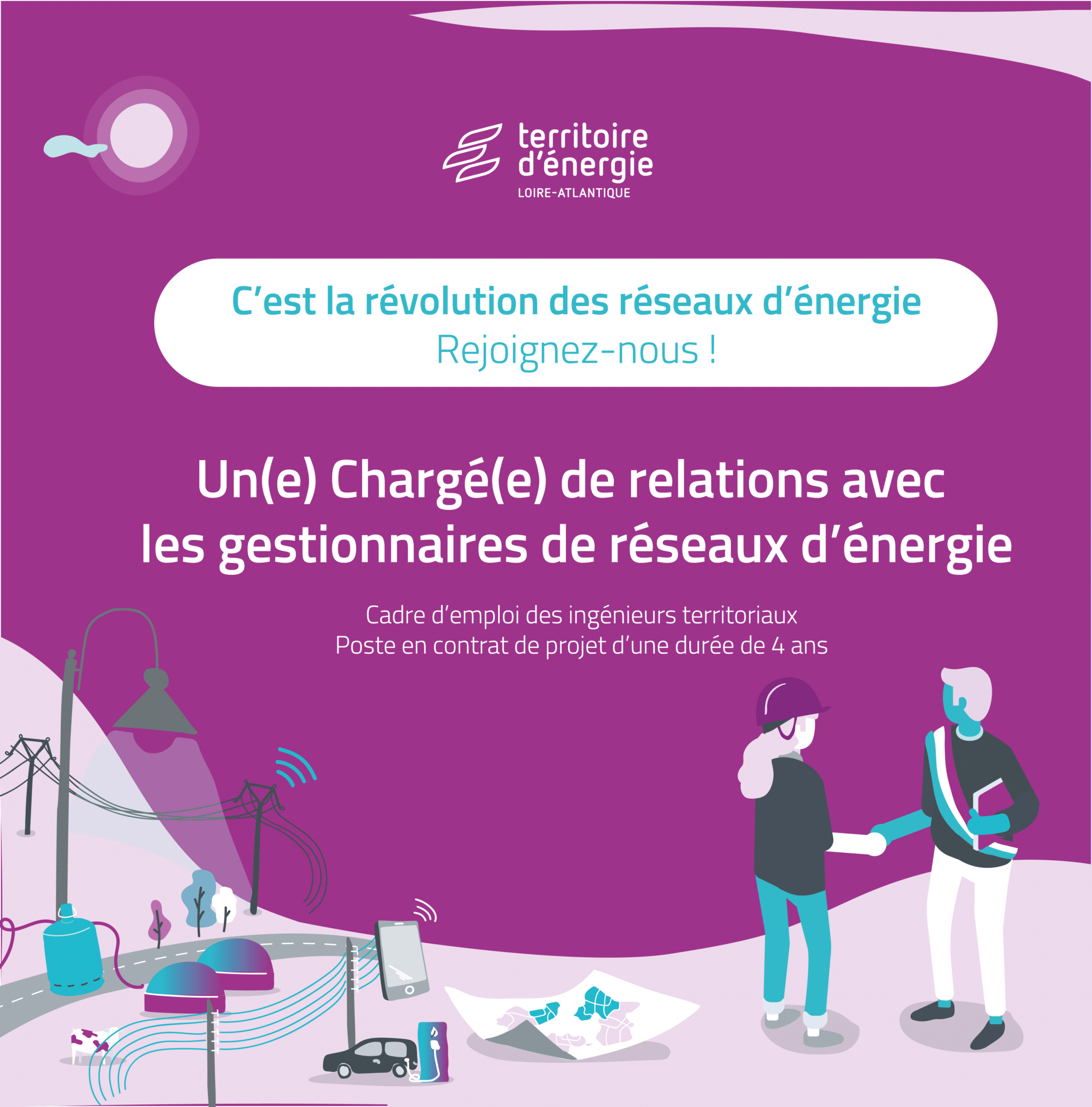 Un(e) Chargé(e) de relations avec les gestionnaires de réseaux d’énergie (F/H)